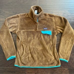 Women’s Patagonia pullover, brown, size small